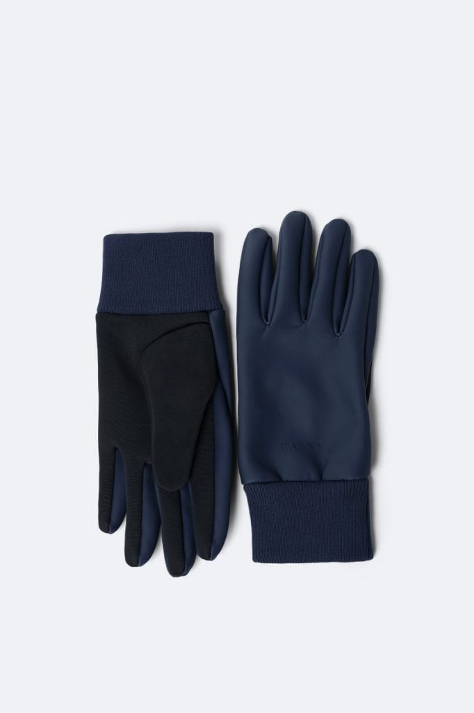 RAINS Gloves Blue