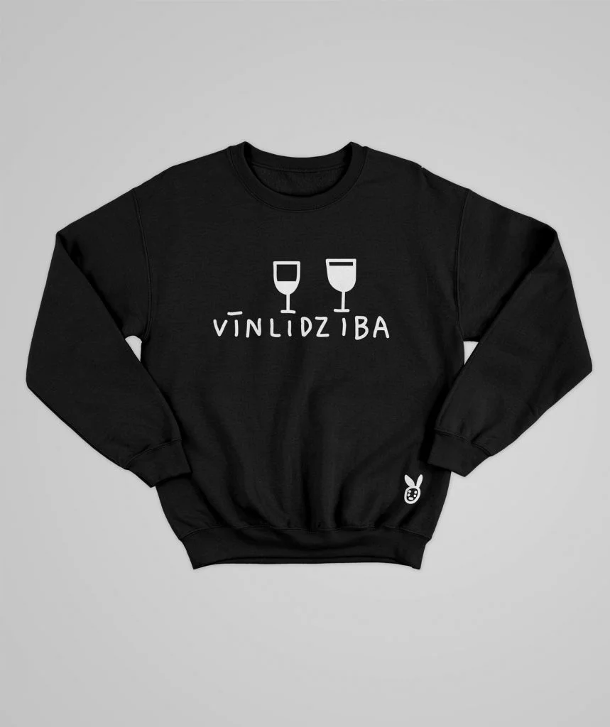 iidziiba Unisex Džemperis "Vīnlīdzība"