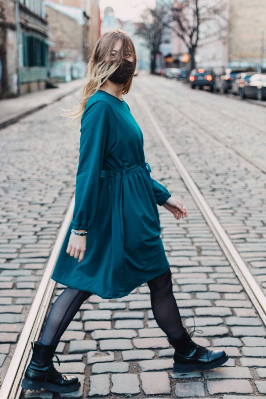 M50 Dress Cute with Pockets Teal