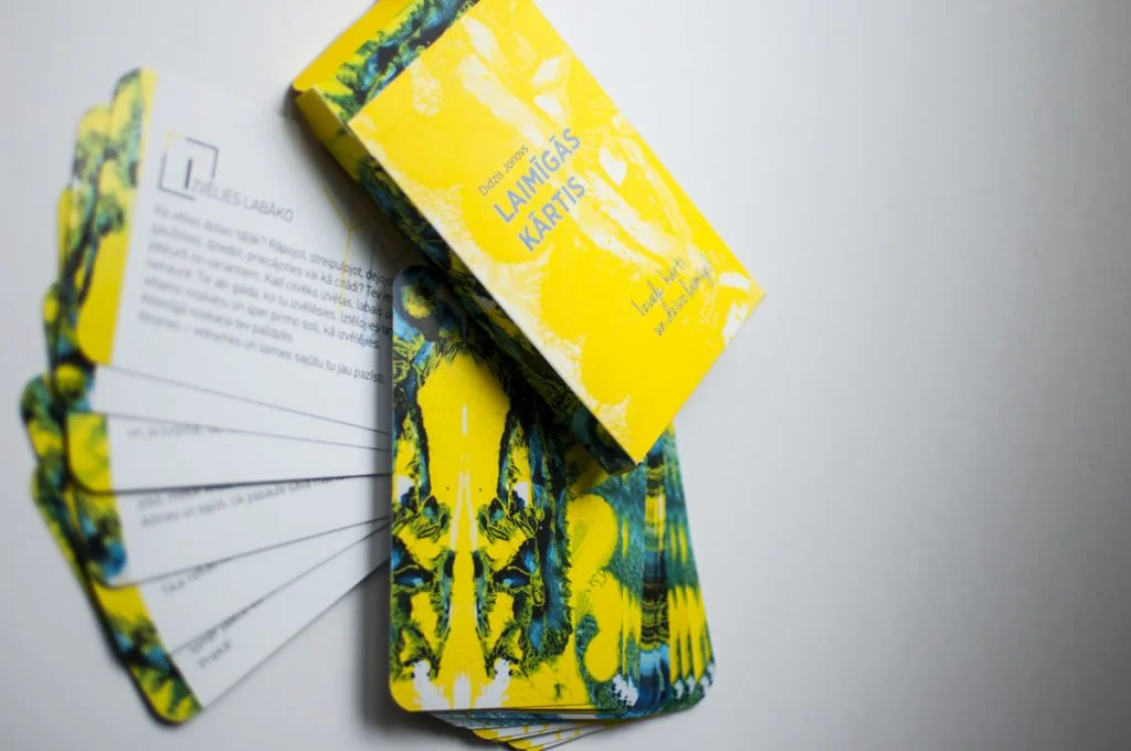 Didzis Jonovs HAPPY CARDS Yellow