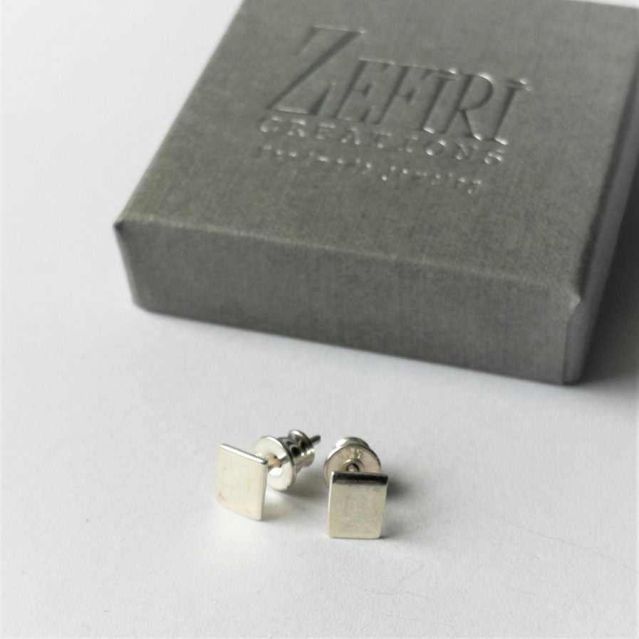 ZEFIRI CREATIONS Silver Earrings Mini No. 3