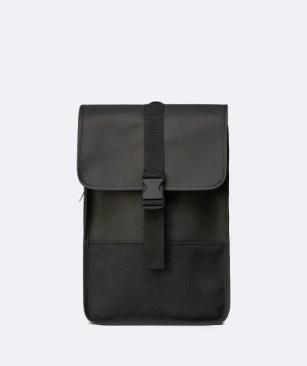 RAINS Buckle Backpack Mini Black