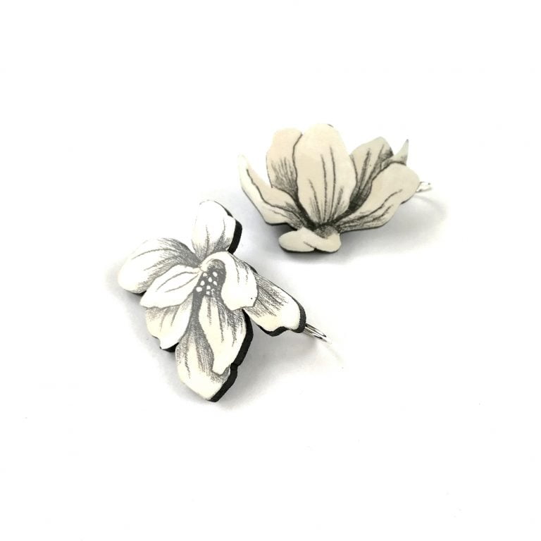NADA Earrings Magnolias #032AS