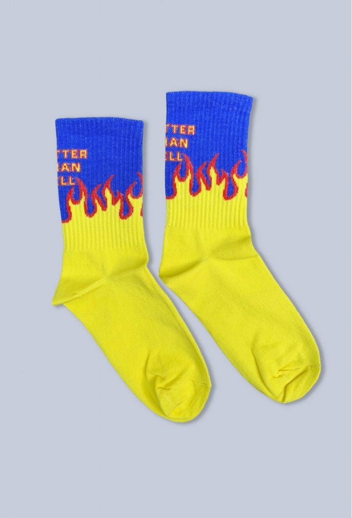 Schastia Zdorovja Socks Hotter Than Hell