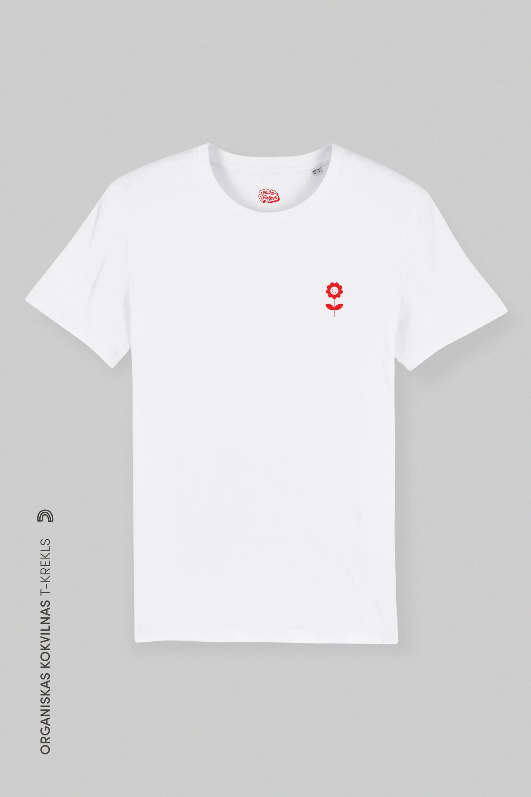The design T-shirt made of smooth and soft 100% Organic and vegan approved ring-spun preshrunk cotton. Screen printed in Riga with eco-friendly water based colors.
