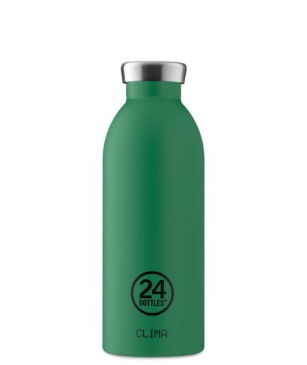 24Bottles Clima Bottle 500ml Stone Emerald Green