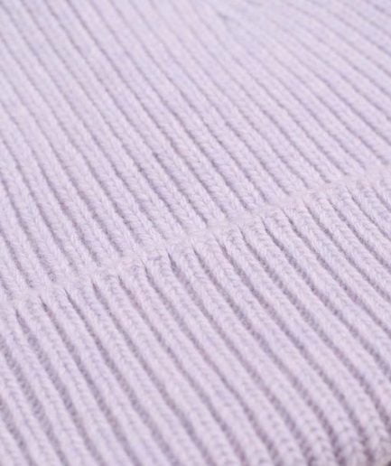 Lavandas krāsas Merīnvilnas  Cepure | Soft Lavender