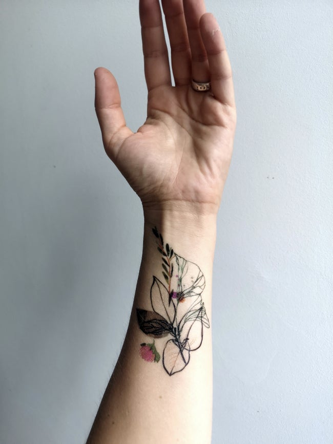 ZANE VELDRE Temporary tattoos NATURE