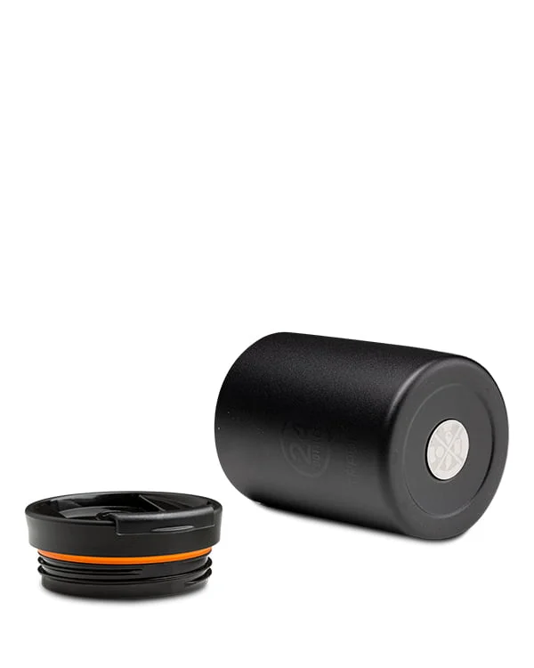 24Bottles Travel Tumbler Stone Tuxedo Black 350ml