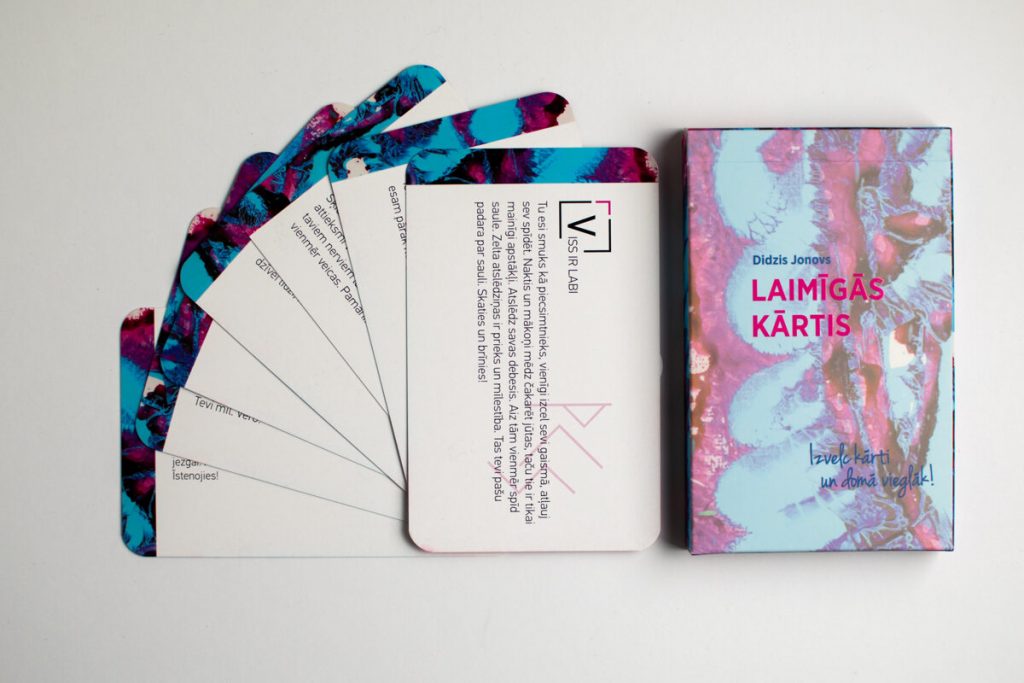 DIdzis Jonovs HAPPY CARDS Pink