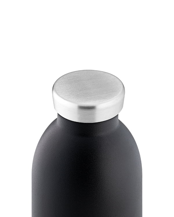 24Bottles Clima Bottle Stone Tuxedo Black 850ml