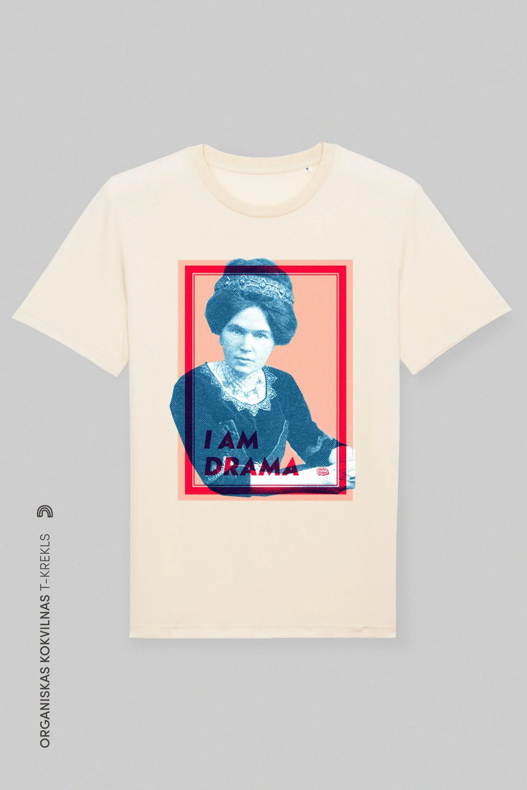 Vaira Vīksne Unisex Organic T-shirt ASPAZIJA, natural raw Vaira Vīksne Unisex Organic T-shirt ASPAZIJA, natural raw