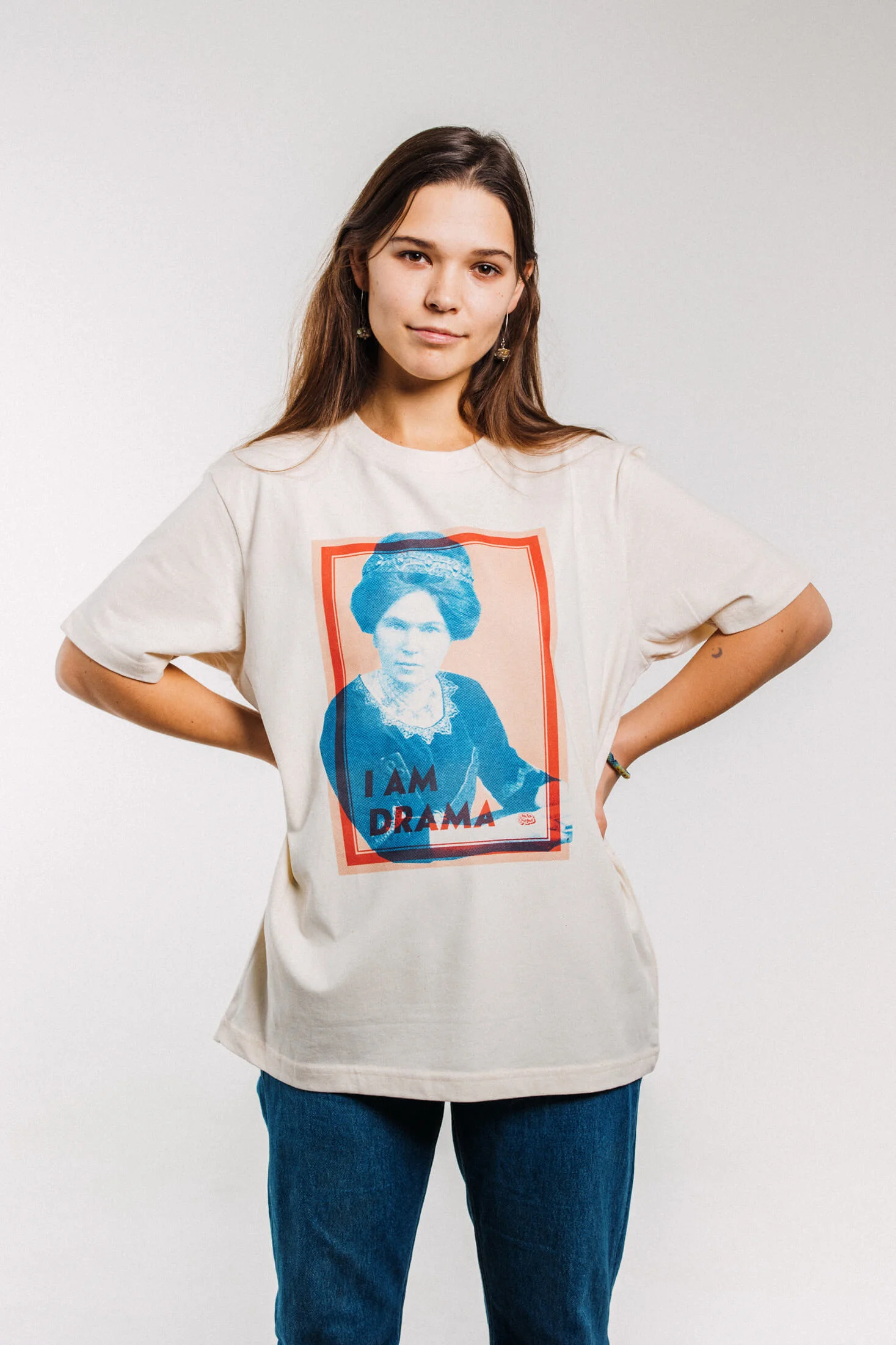 Vaira Vīksne Unisex Organic T-shirt ASPAZIJA, natural raw Vaira Vīksne Unisex Organic T-shirt ASPAZIJA, natural raw