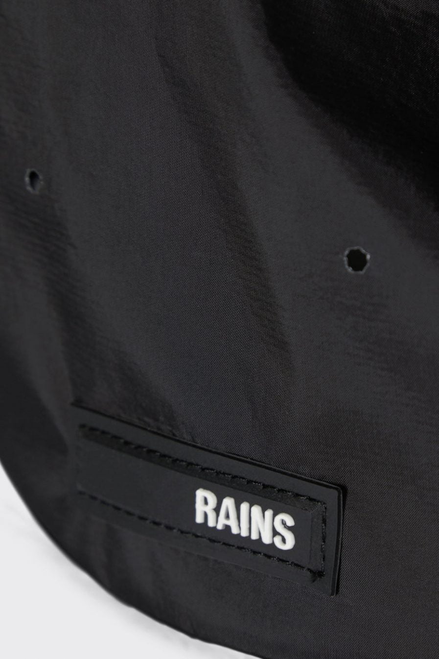 RAINS 5-Panel Nylon Cap | Black