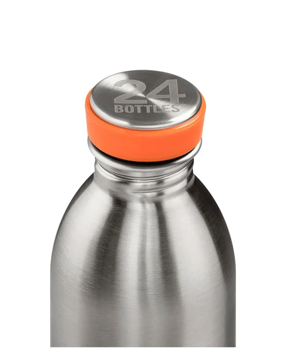 24Bottles Ūdenspudele 500ml Brushed Steel 24Bottles Ūdenspudele 500ml Brushed Steel