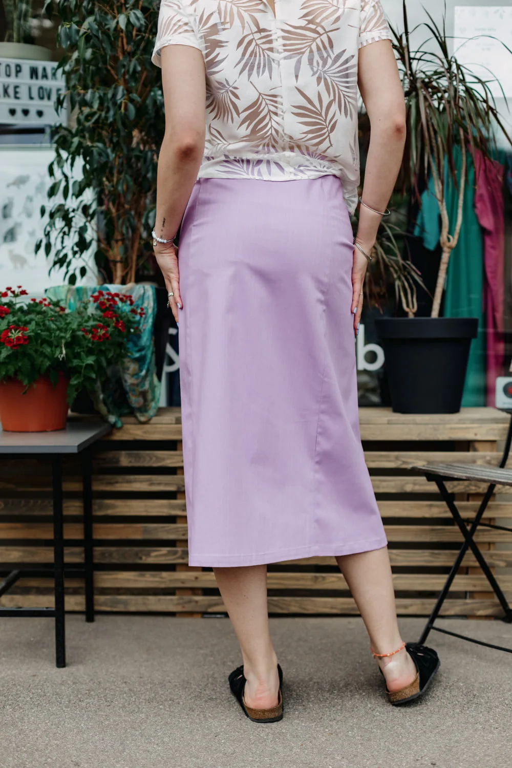 M50 Midi Svārki Slay | Vijolīte