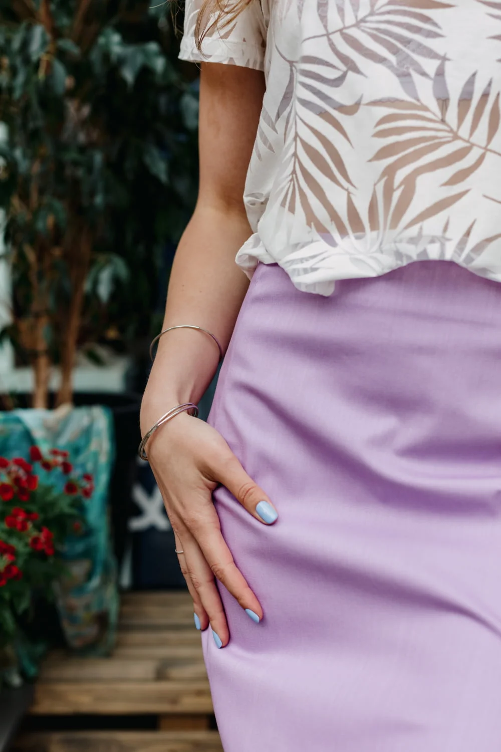 M50 Midi Svārki Slay | Vijolīte