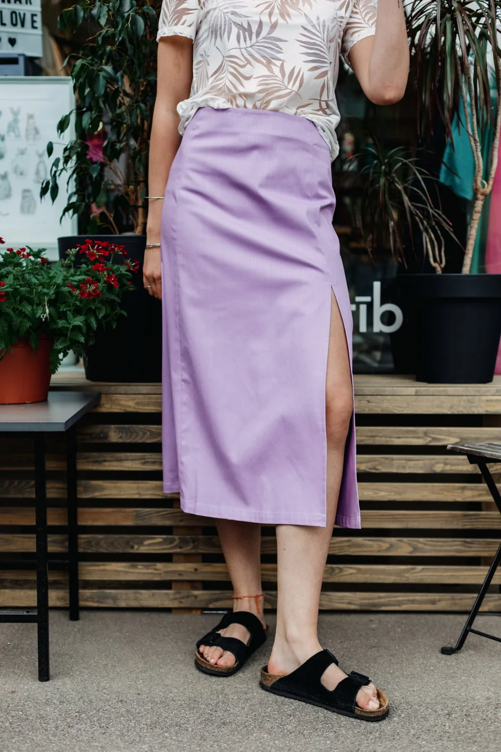 M50 Midi Svārki Slay | Vijolīte