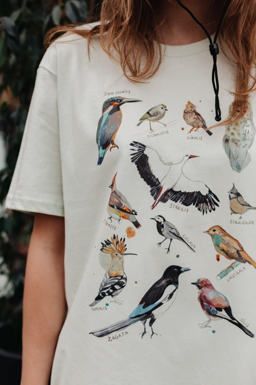 M50 x Zane Veldre Organic cotton Unisex T-shirt BIRDS