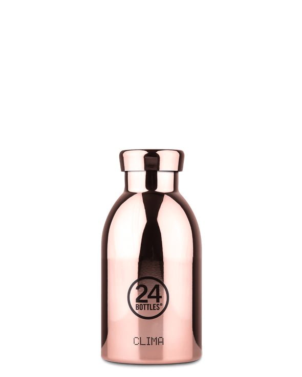24Bottles Clima Bottle Rose Gold 330ml