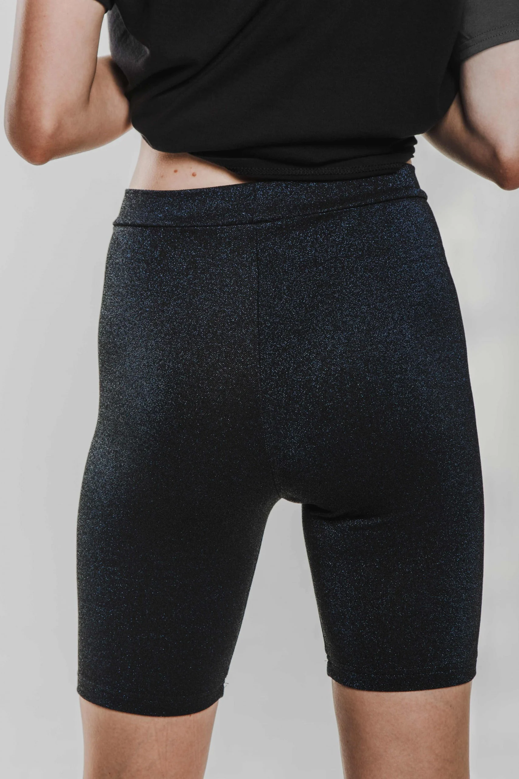 M50 Biker shorts | Navy glitter M50 Biker shorts | Navy glitter