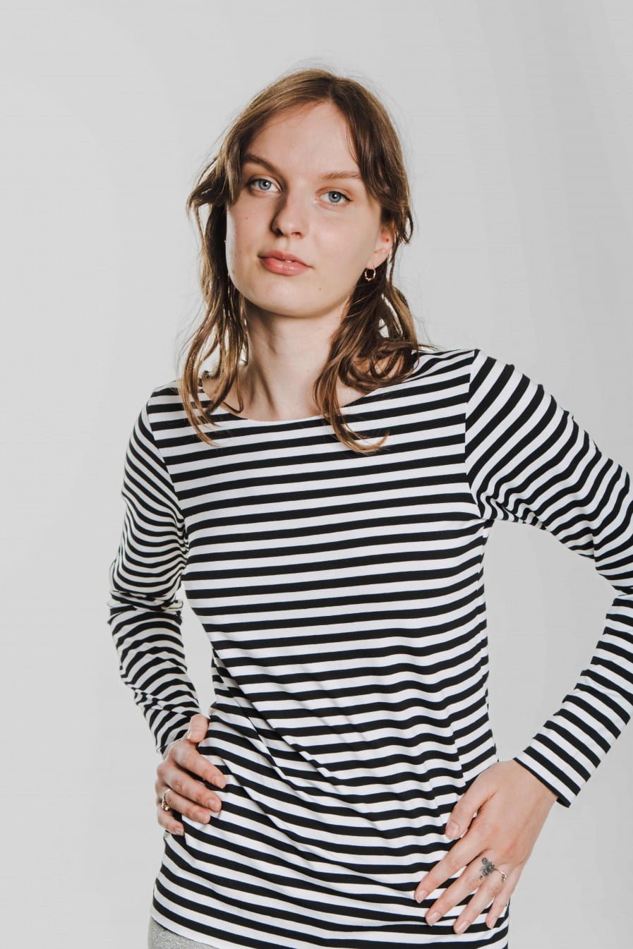 M50 One Size long-sleeve | WIDE STRIPES