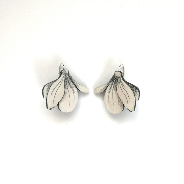 NADA Earrings Magnolias #033A