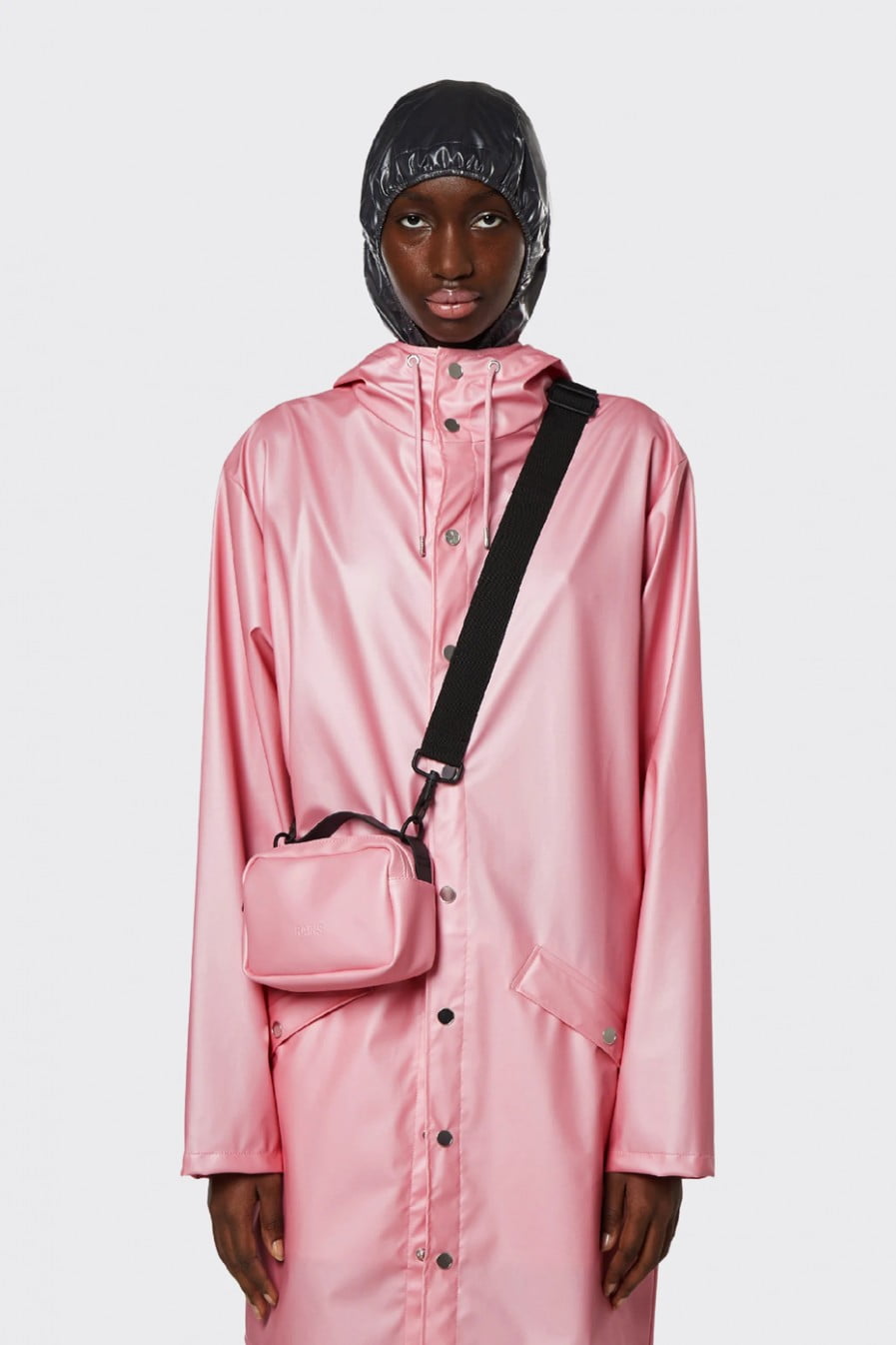 RAINS Box Bag Micro | Pink sky