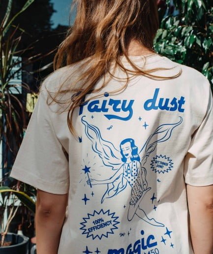 M50 Fairy Dust T-shirt | Natural Raw