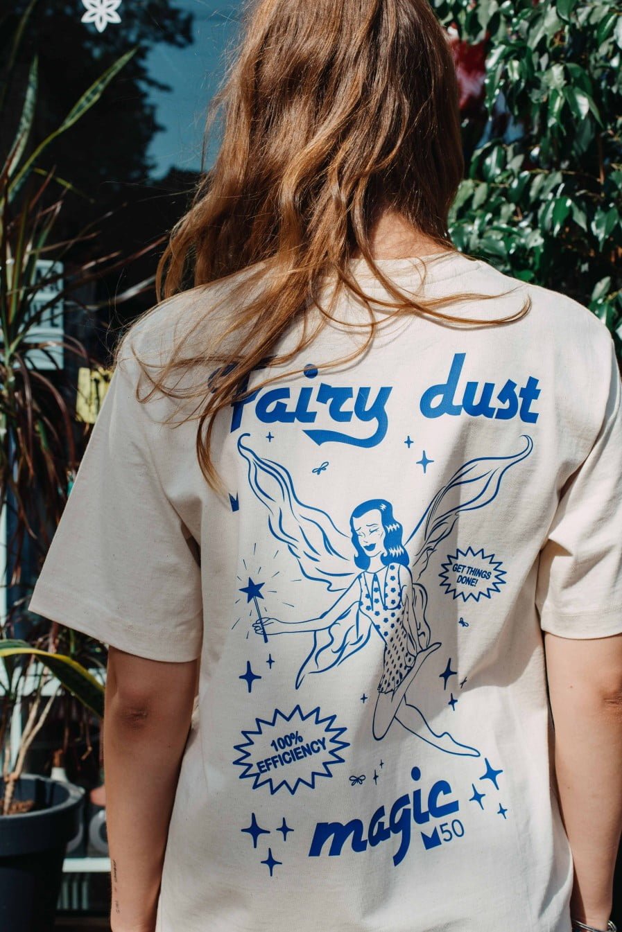 M50 Fairy Dust T-shirt | Natural Raw