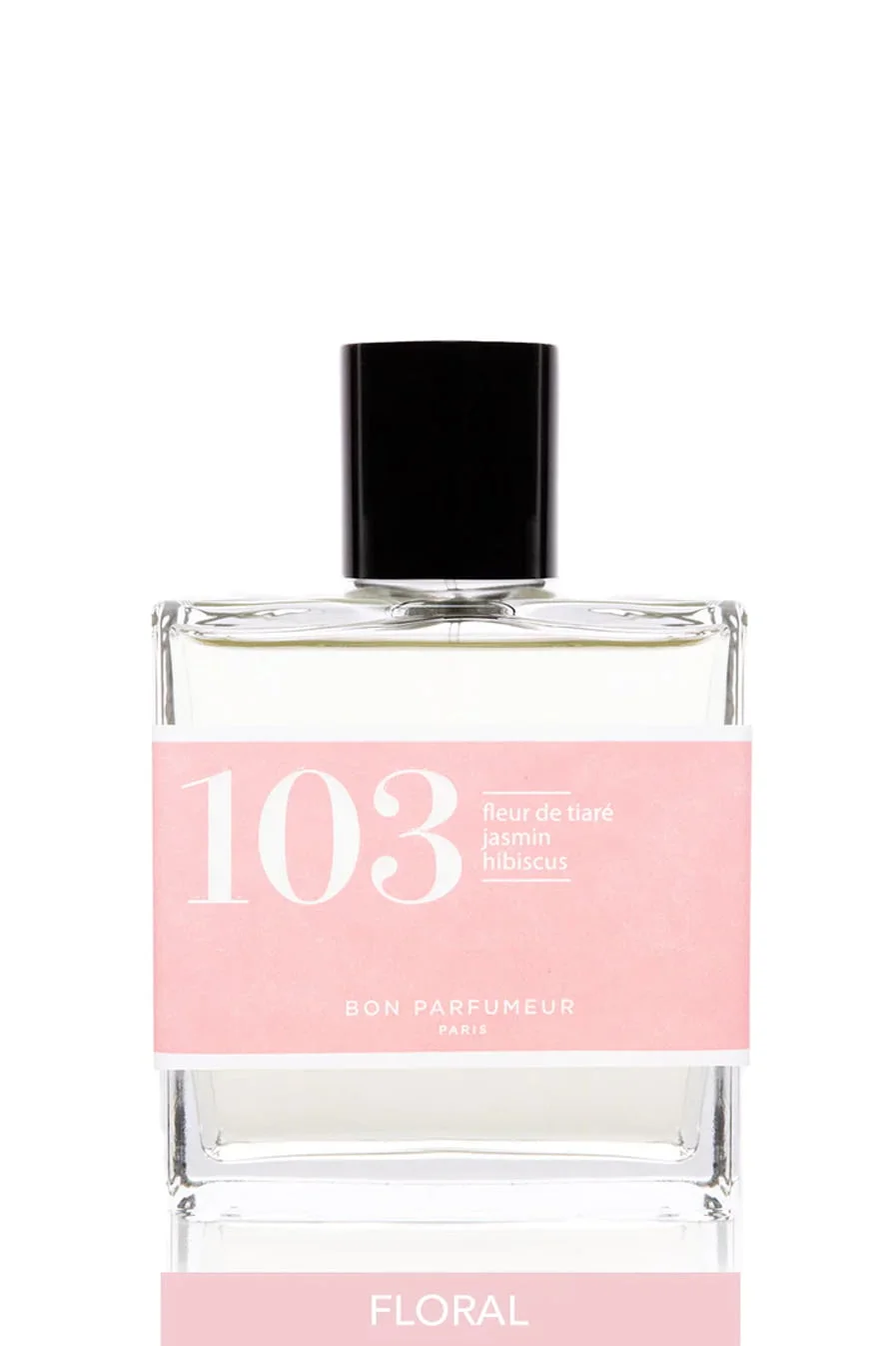 Eau de parfum 103 : tiāras zieds, jasmīns, hibisks