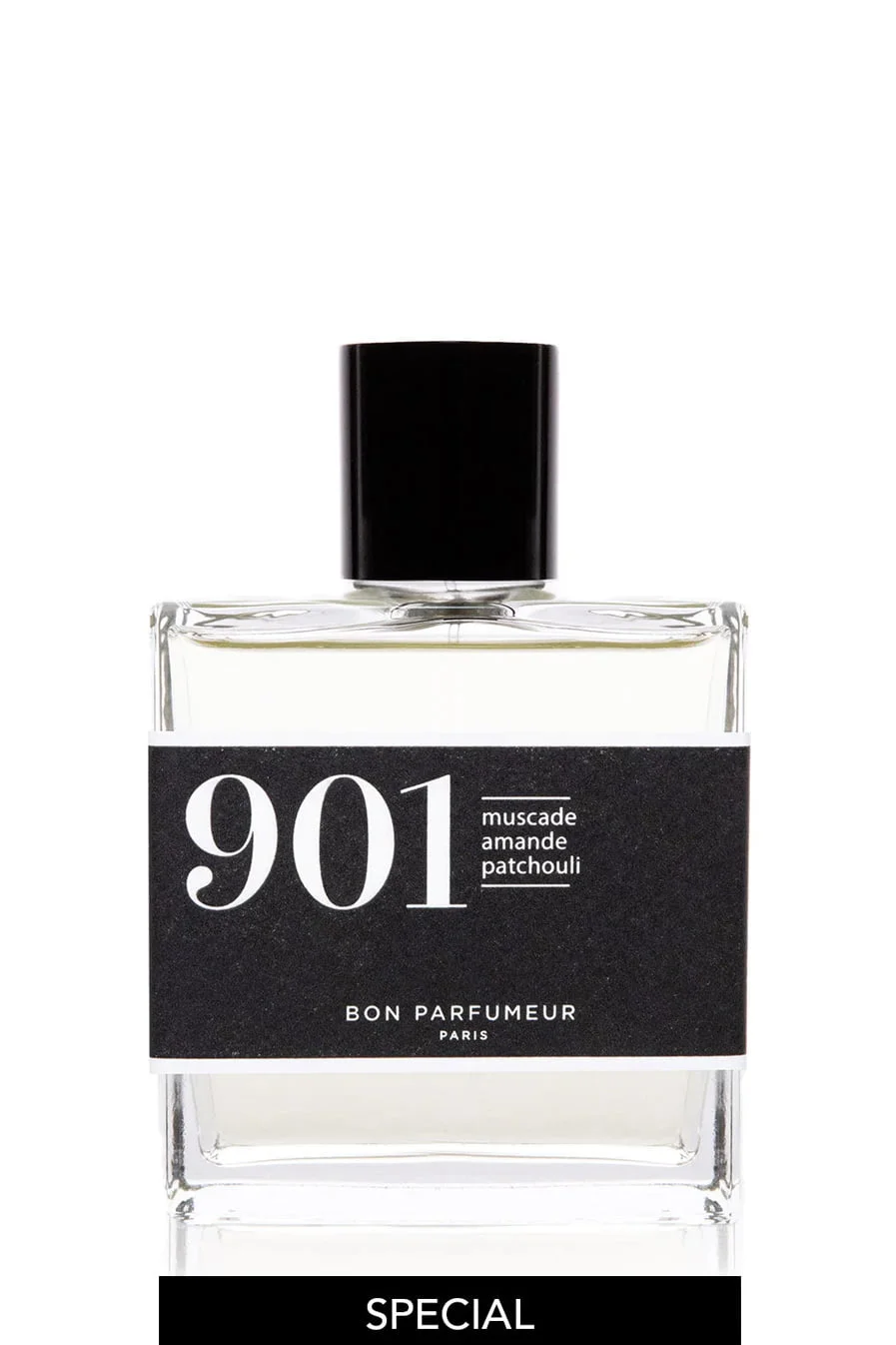 Eau de parfum 901 : muskatrieksts, mandeles, pačūlija