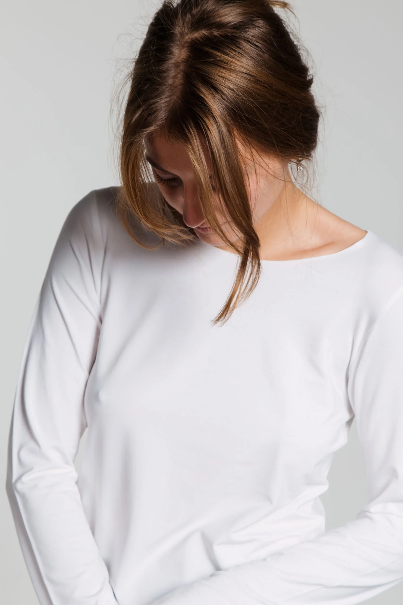 M50 Krekls ar garām piedurknēm | PIENS one size