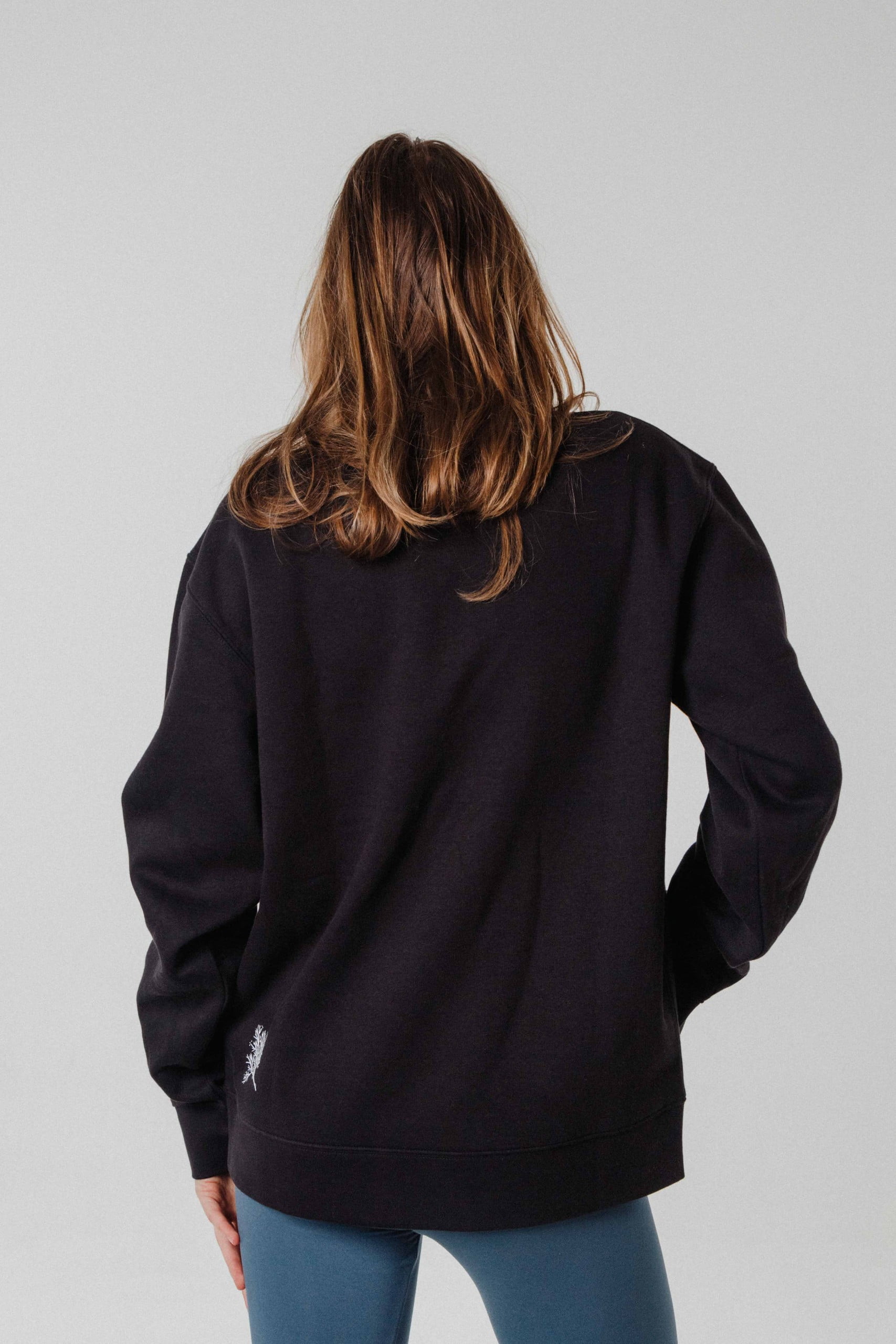 KRISTA BITMETE Unisex Sweatshirt “Just Dill It” | BLACK