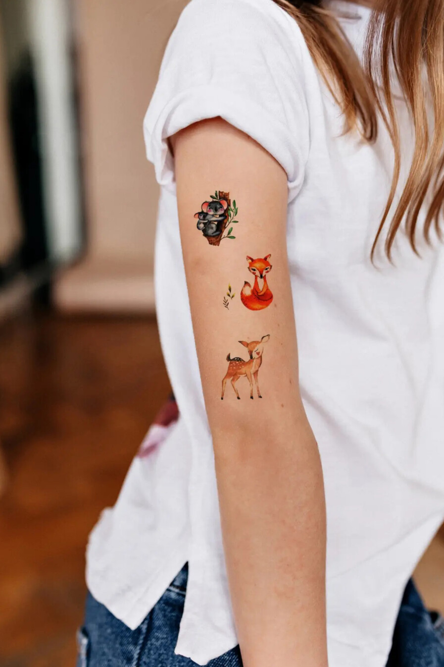 TATTOOSHKA tetovējumu komplekts, Koala and 7 animals