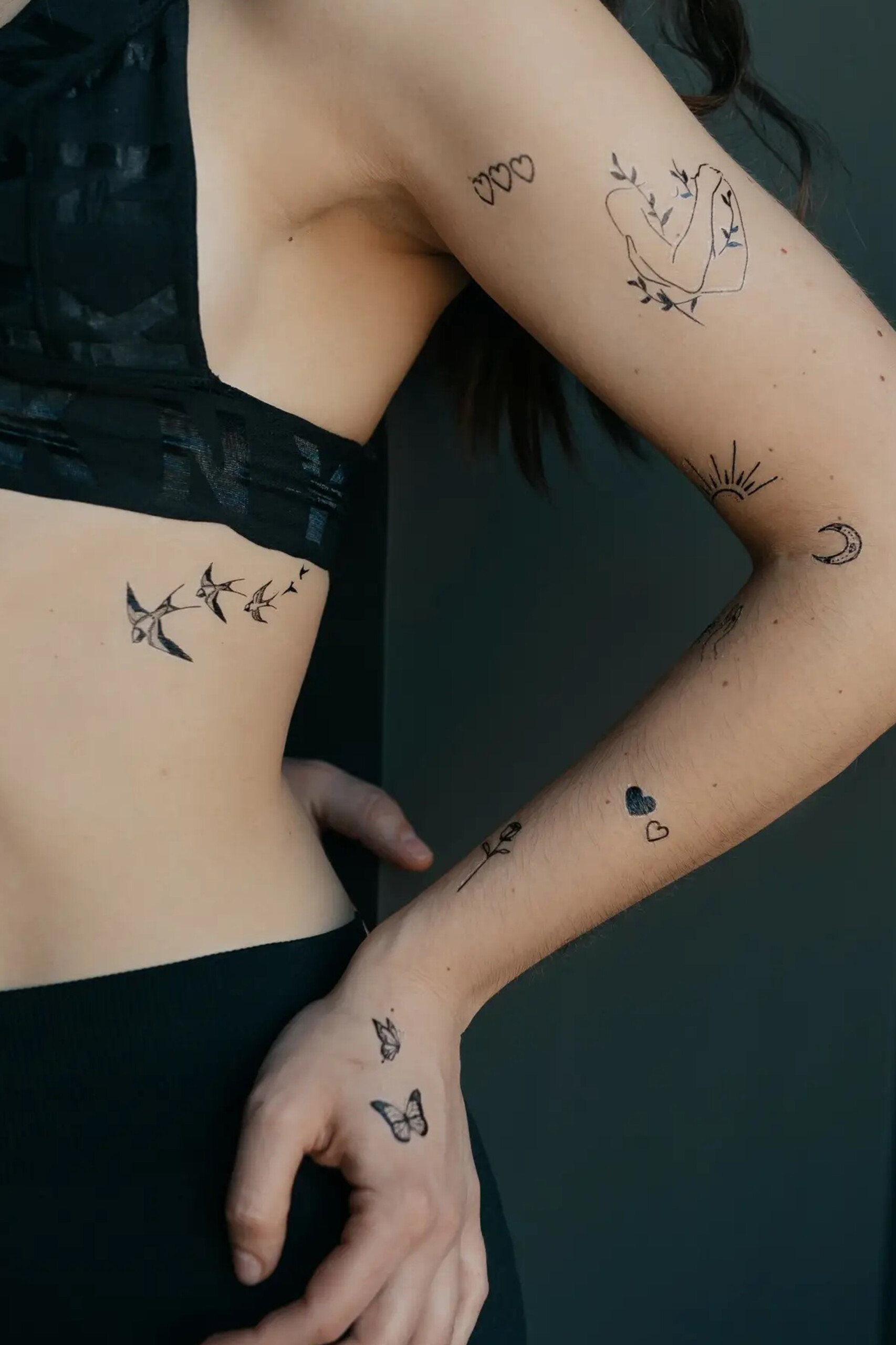 TATTOOSHKA Temporary Tattoo set, Popular hits