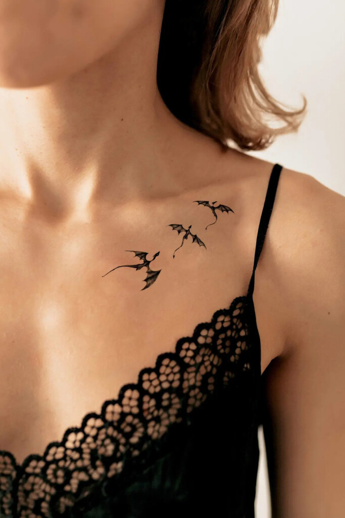 TATTOOSHKA tetovējumu komplekts, Dragons