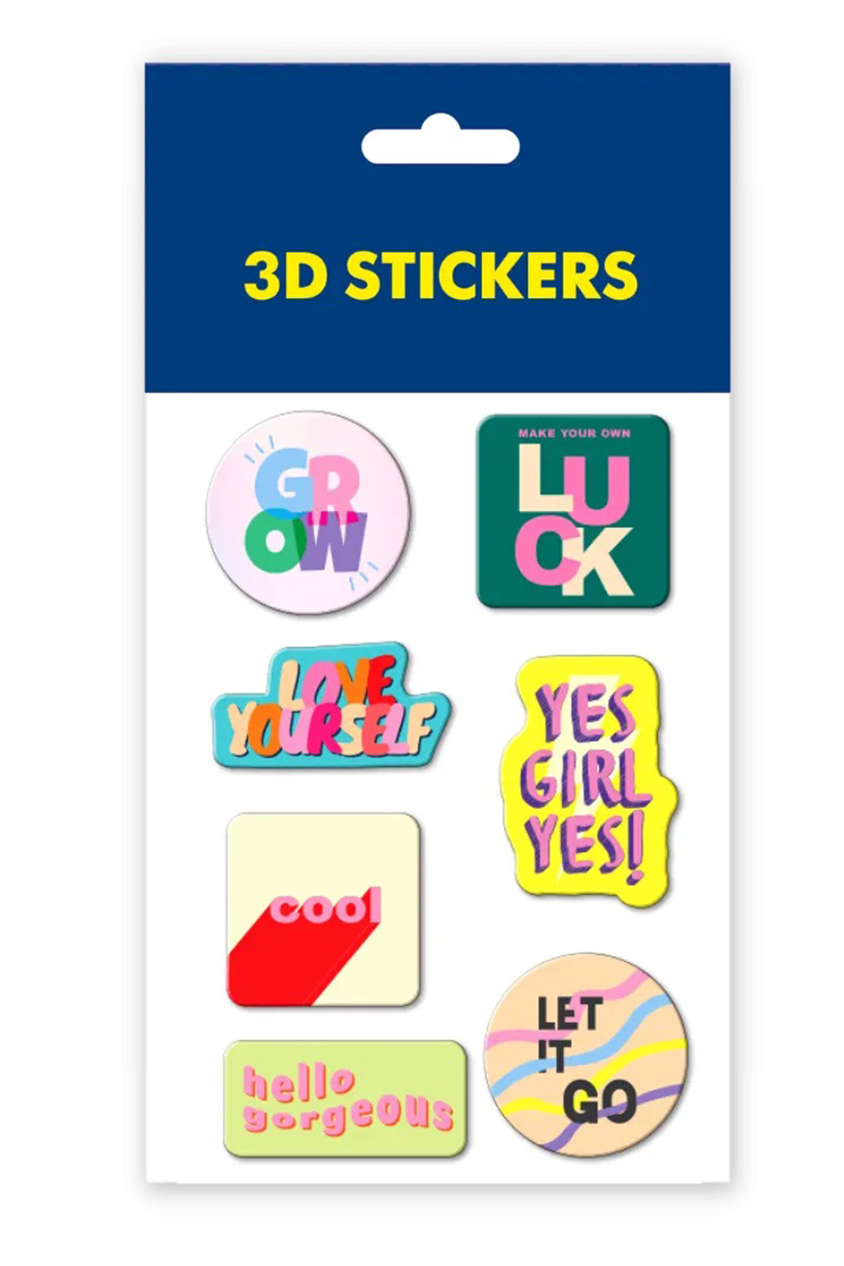 TATTOOSHKA 3D sticker set, Go girl