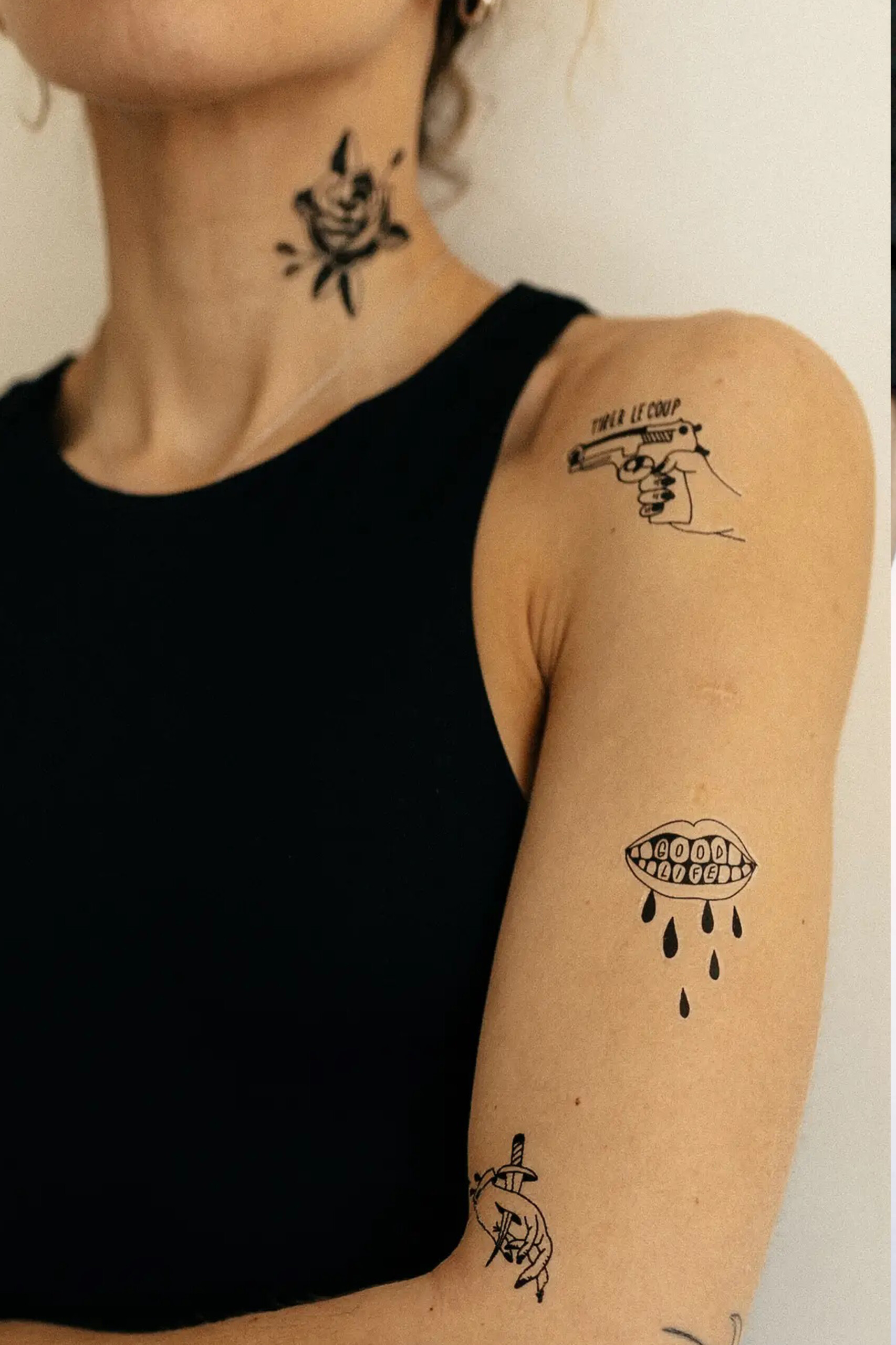 TATTOOSHKA tetovējumu komplekts, Rudeness