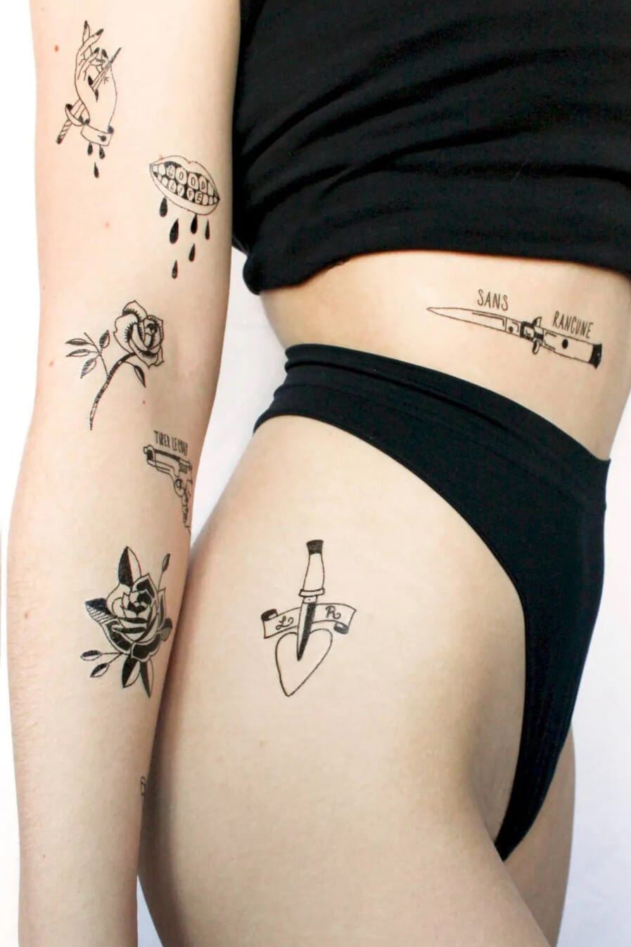 TATTOOSHKA tetovējumu komplekts, Rudeness