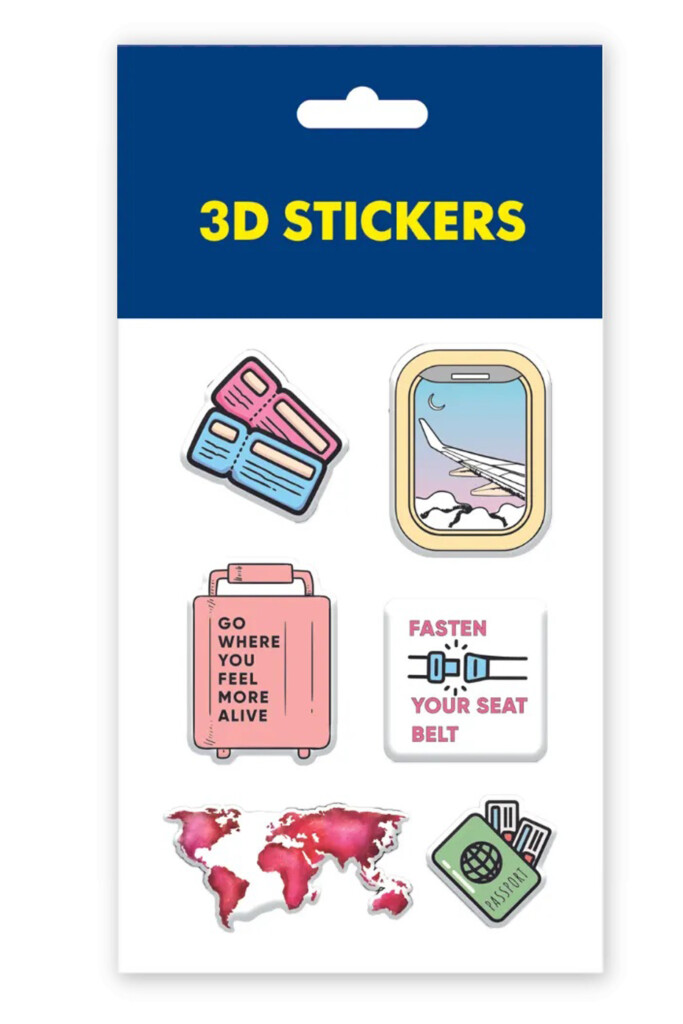 TATTOOSHKA 3D sticker set, Travel