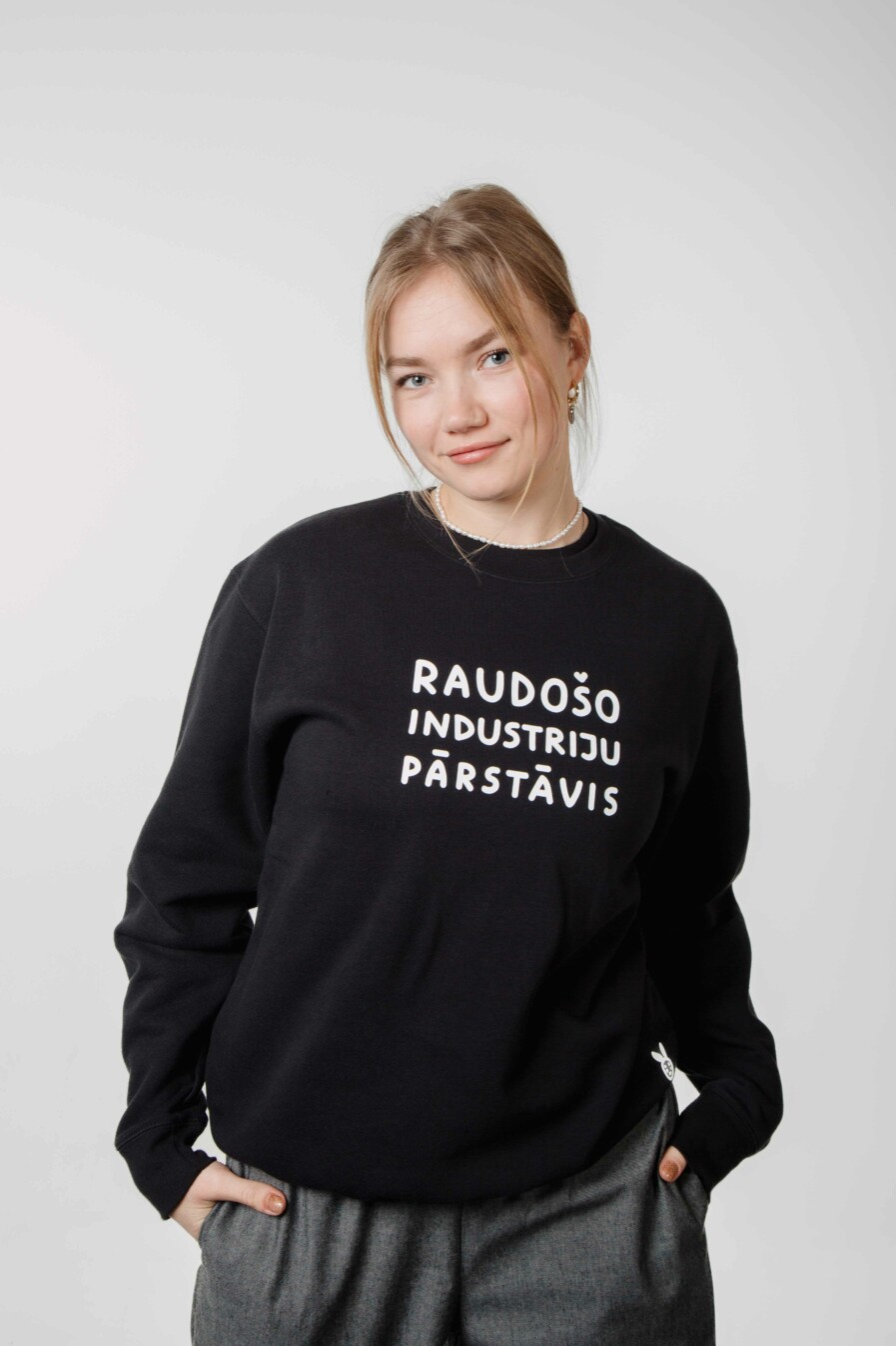 iidziiba Unisex sweater RAUDOŠO INDUSTRIJU PĀRSTĀVIS
