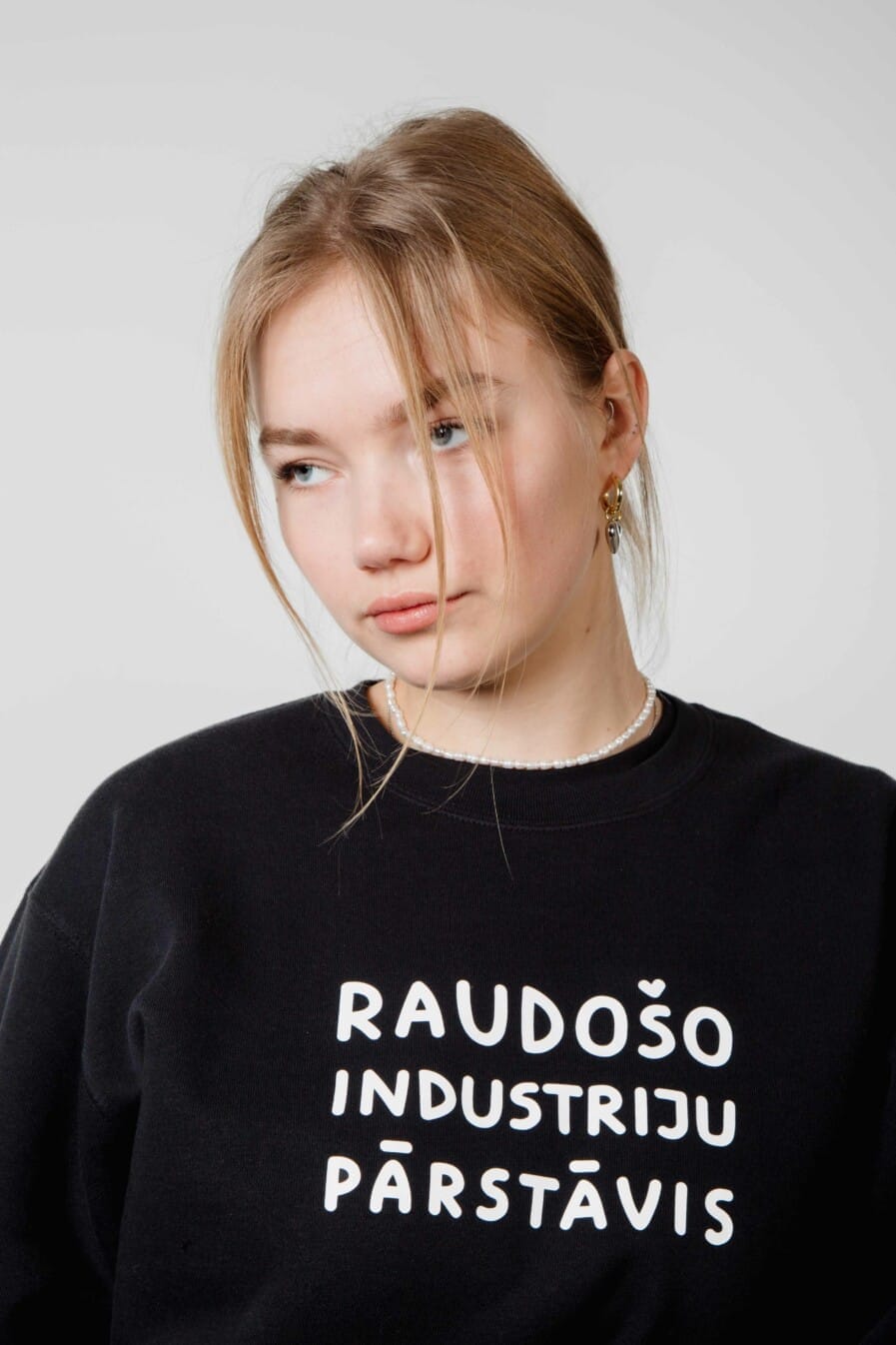 iidziiba Unisex sweater RAUDOŠO INDUSTRIJU PĀRSTĀVIS