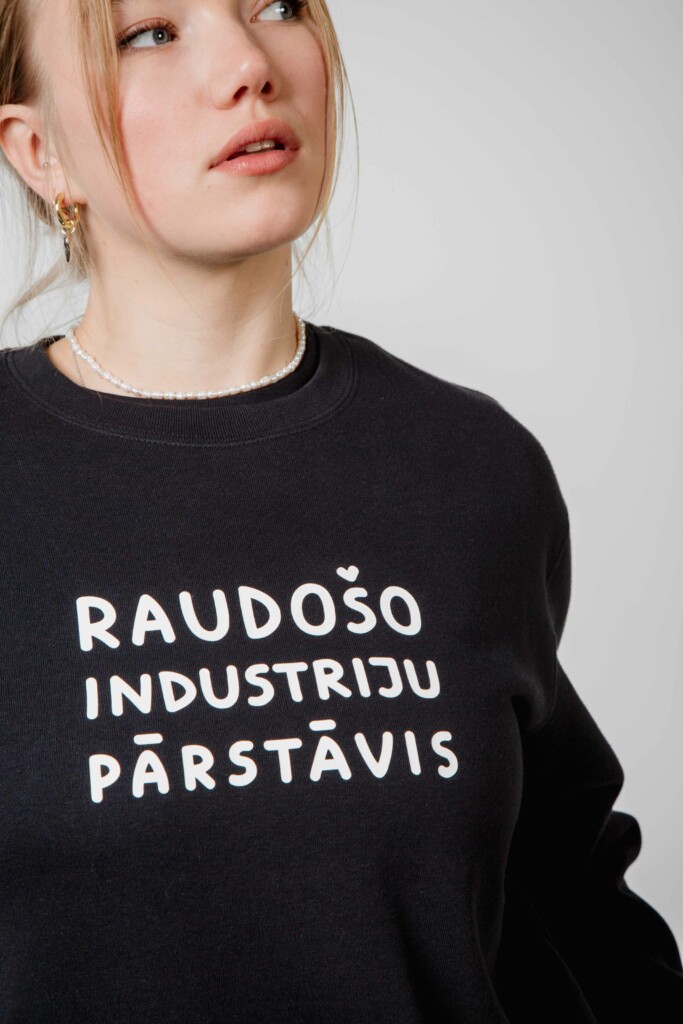 iidziiba Unisex sweater RAUDOŠO INDUSTRIJU PĀRSTĀVIS