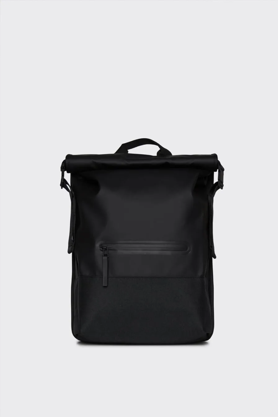 Rains Trail Rolltop Backpack | Black