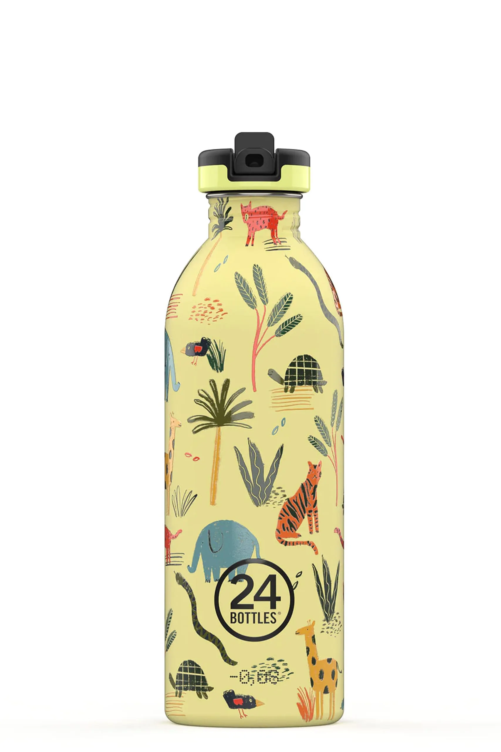 24Bottles Urban Bottle 500ml | Stone Jungle Friends - Colored Sport Lid 24Bottles Urban Bottle 500ml | Stone Jungle Friends - Colored Sport Lid