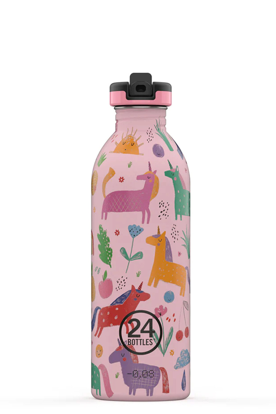 24Bottles Urban Bottle 500ml | Stone Magic Friends - Colored Sport Lid