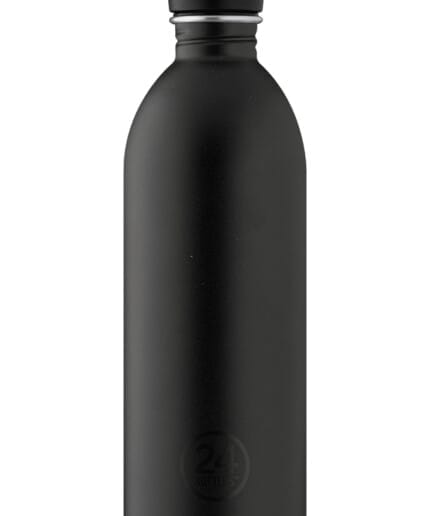 24Bottles Urban Bottle 1l Stone Tuxedo Black