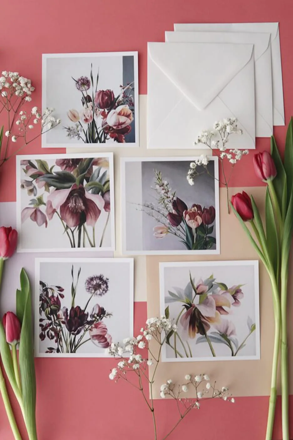 Ieva Kampe Krumholca Set of cards "I'm SPRING" | 5 pcs