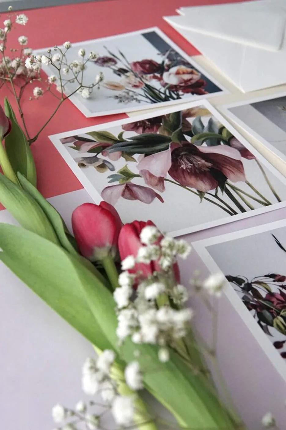 Ieva Kampe Krumholca Set of cards "I'm SPRING" | 5 pcs
